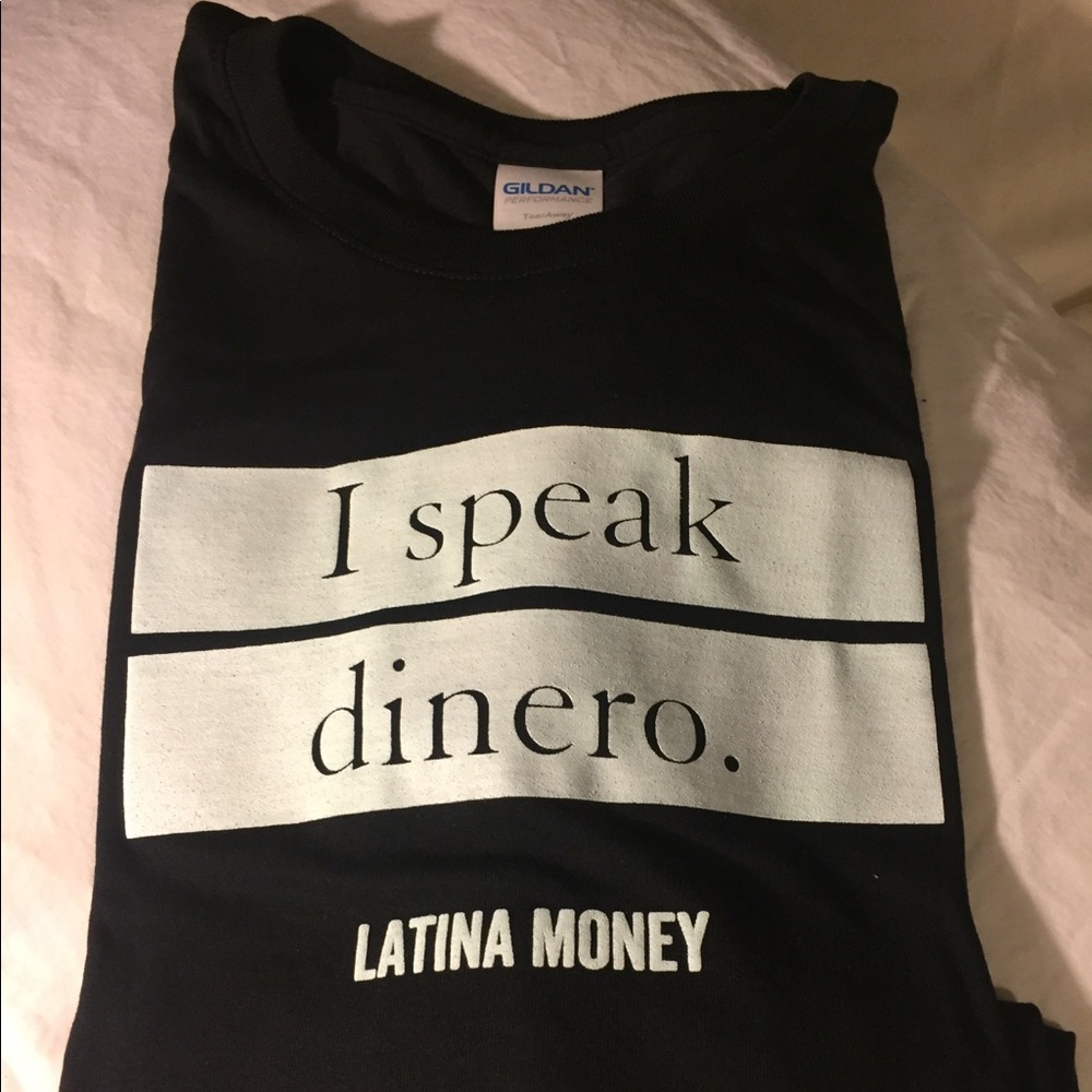 I speak dinero t-shirt (Latina Money)